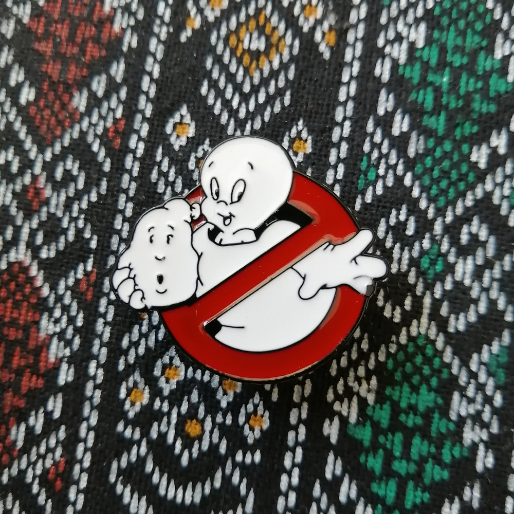 📍2/20$ Casper Ghostbusters Enamel Pin NWOT